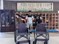 20250807Wheel chair donation